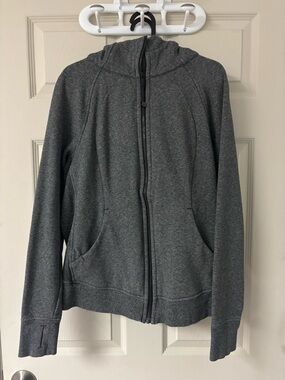 lululemon athletica Dark Heather Gray Full-Zip Hoodie